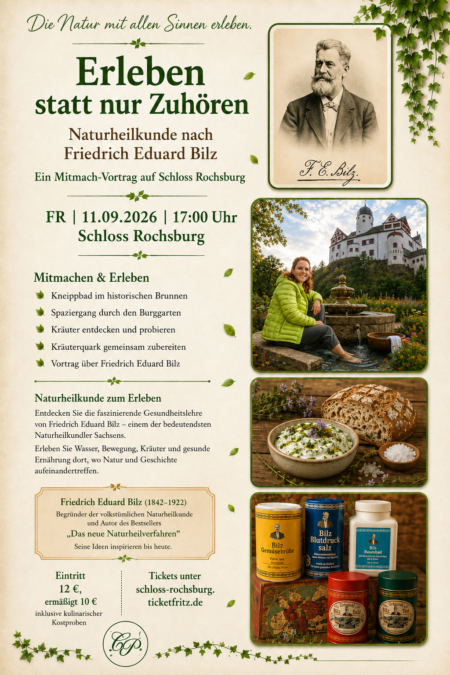 Plakat zum Vortrag