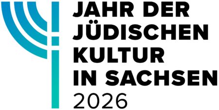 Marke/Logo zum Jahr der Jüdischen Kultur in Sachsen 2026